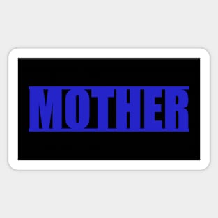 Thin Blue Line Mother Sticker